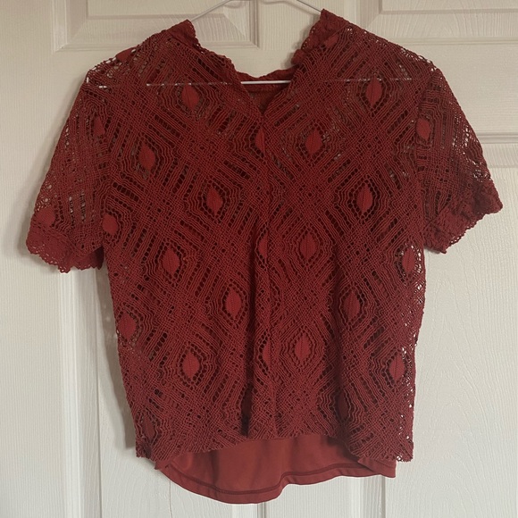 ZARA red top - Picture 2 of 3